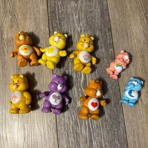 Care Bear Posable Figure Lot 1980’s Kenner Collection